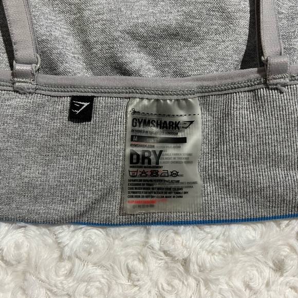 Gymshark Intimates & Sleepwear Grey Marl Teal Gymshark Flex Strappy